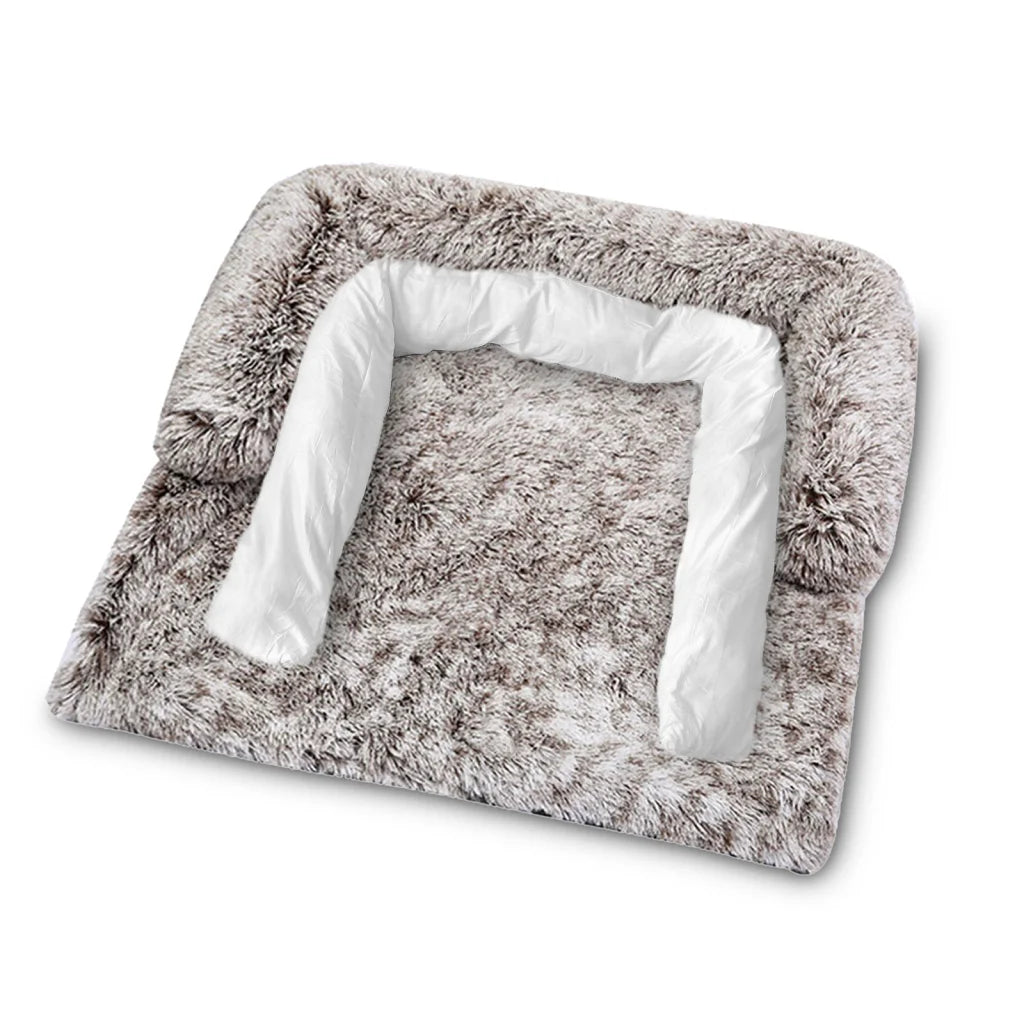 Pet Sofa Bed Dog Calming Sofa Cover Protector Cushion Plush