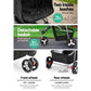 Pet Stroller 3-Wheel - Black - Cat Supplies