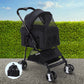 Pet Stroller Dog Carrier Foldable Pram 3-in-1 Middle Size
