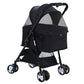 Pet Stroller Dog Carrier Foldable Pram 3-in-1 Middle Size - Black shown on the product page