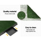 Pet training pad with side supports and structural rails