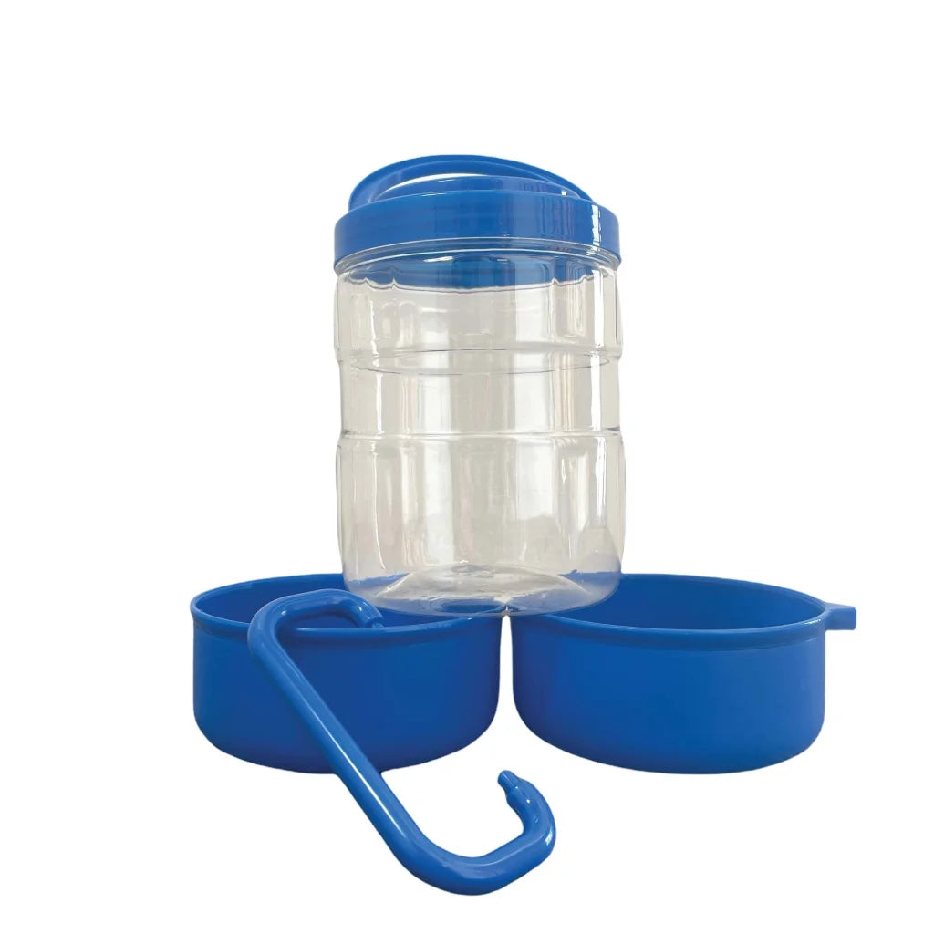 Pet Travel Food Water Bowl Set 3 in 1