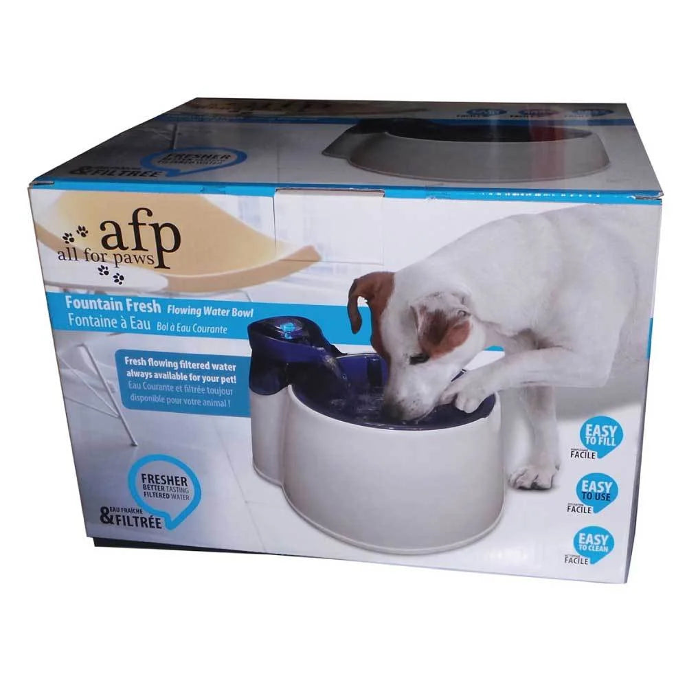 Pet Water Fountain 2L Fresh Filter Bowl Interactive Dog Cat