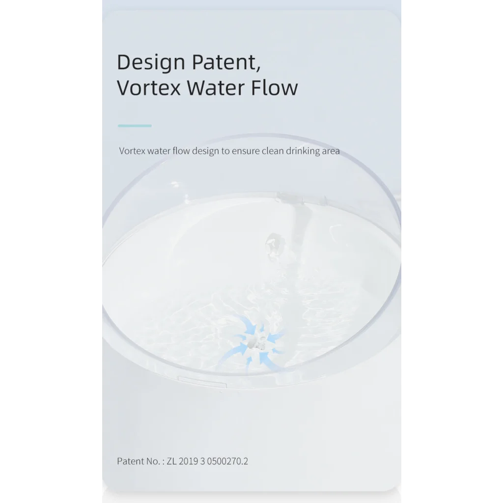 Pet Water Fountain Automatic Self-Clean for Dog Cat 1.5L