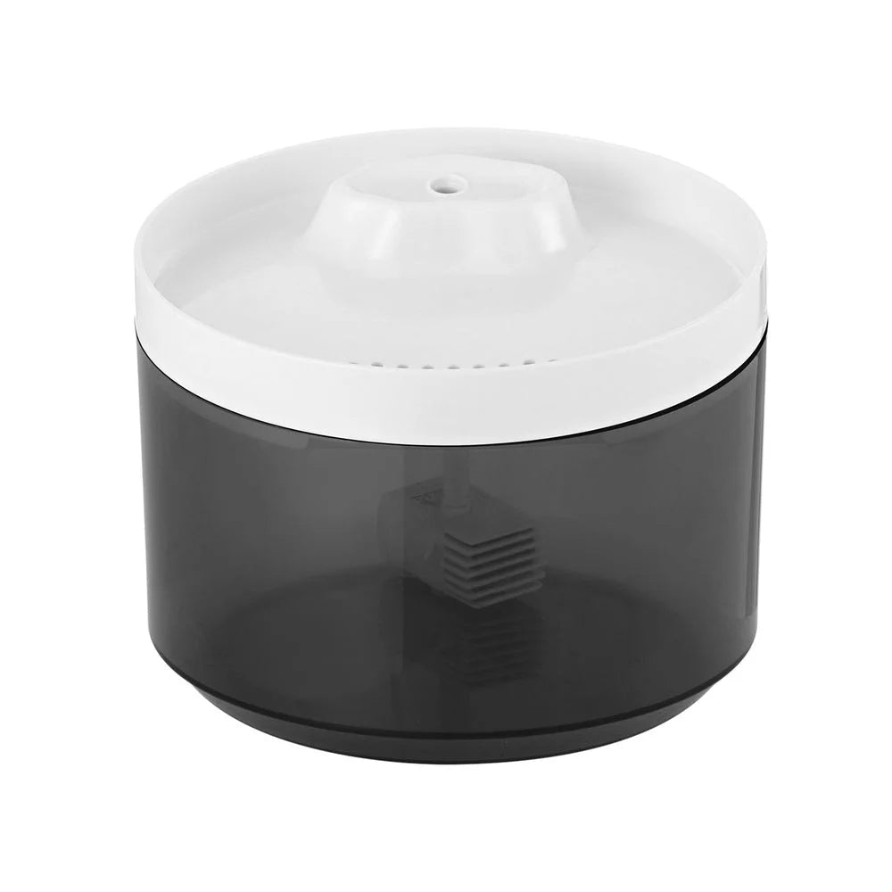 2l garden fountain with water feature basin and pump housing