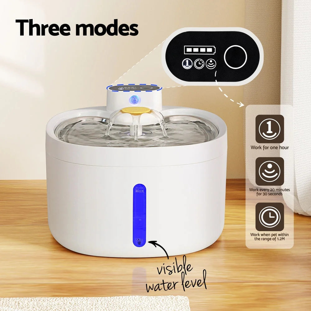 Pet Water Fountain Feeder Dispenser Filter Automatic