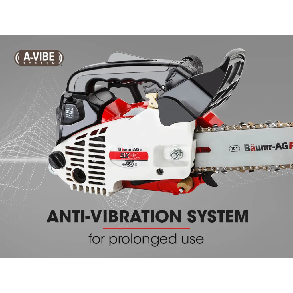 Petrol Chainsaw Arborist 25CC 10 Bar Tree Pruning Garden