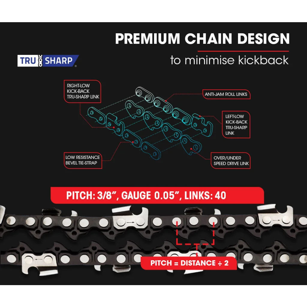 Petrol Chainsaw Arborist 25CC 10 Bar Tree Pruning Garden