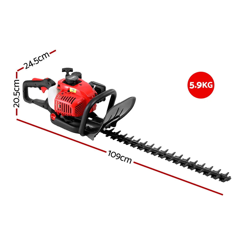 Petrol Hedge Trimmer 25.4CC 24’’ Dual Blade Tree & Grass