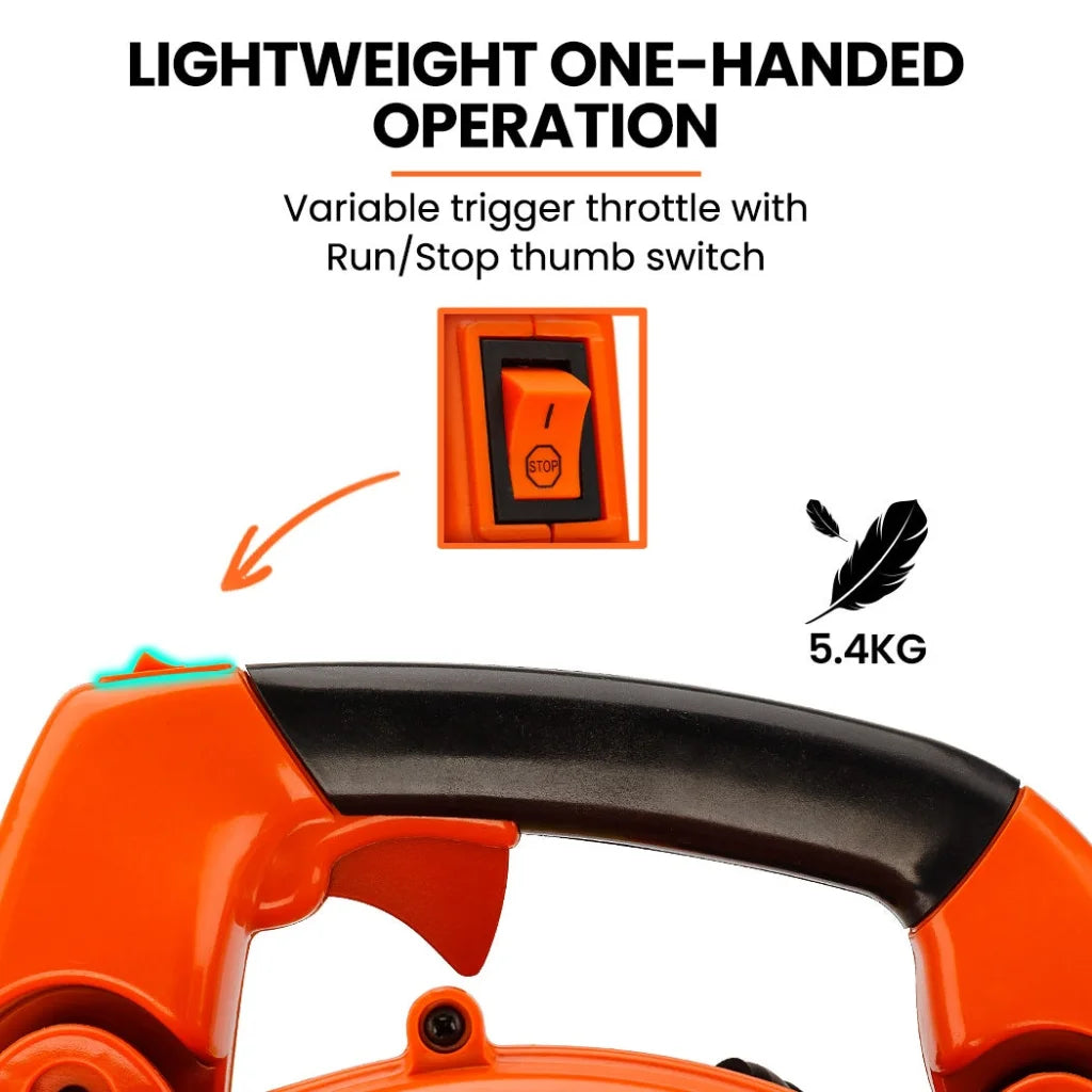 Petrol Leaf Blower MTM 26CC 2-Stroke Handheld Garden Yard