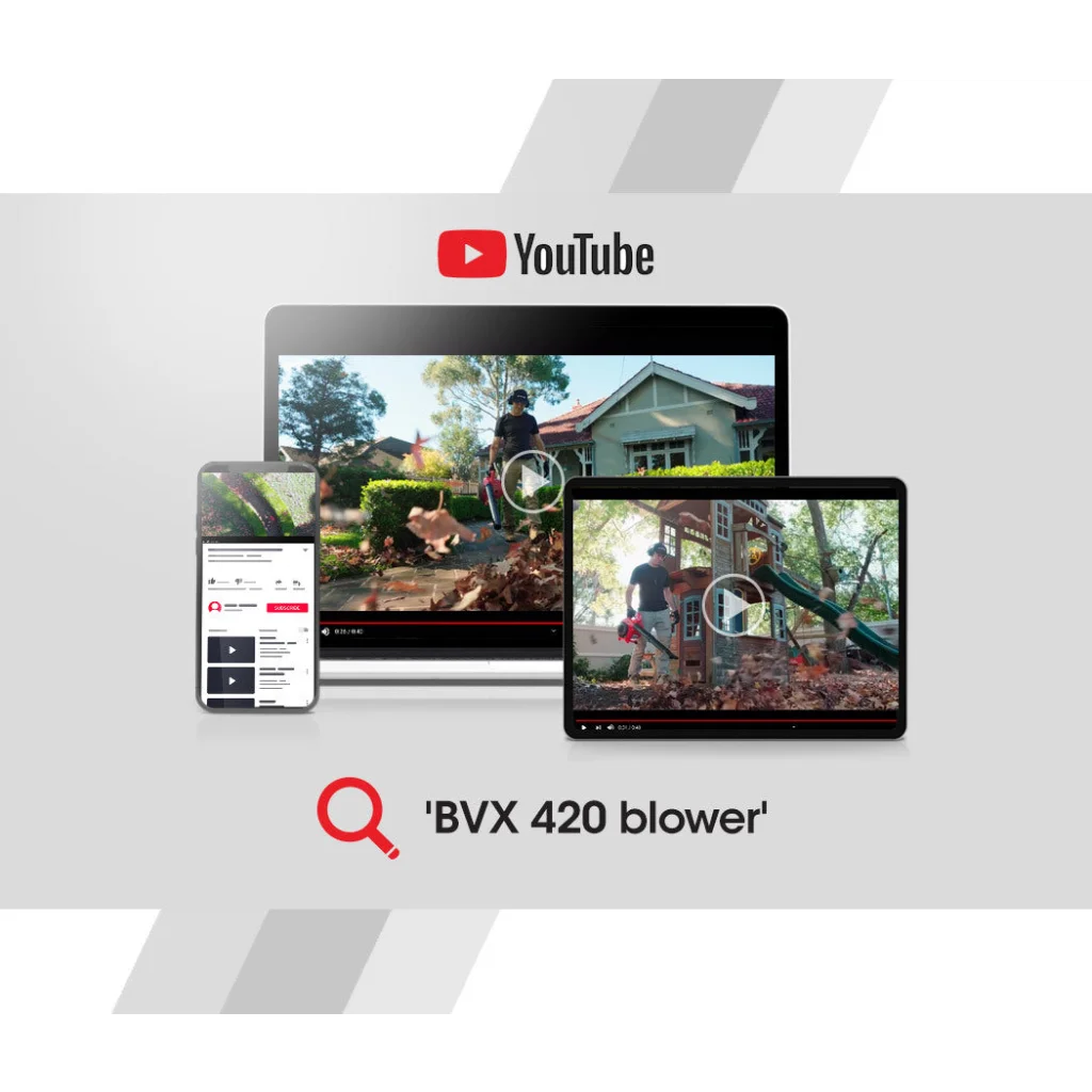 Petrol Leaf Blower Vacuum 4-Stroke Baumr-AG - Commercial