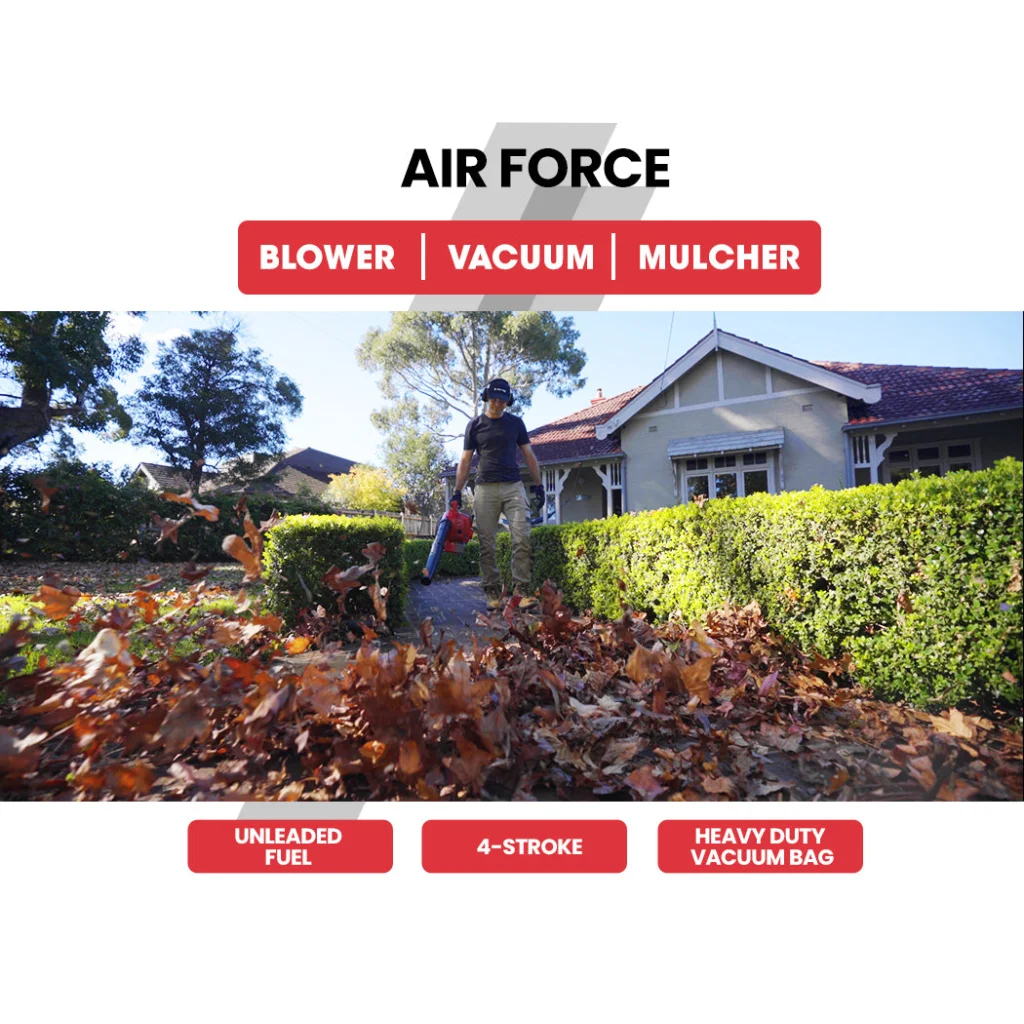 Petrol Leaf Blower Vacuum 4-Stroke Baumr-AG - Commercial