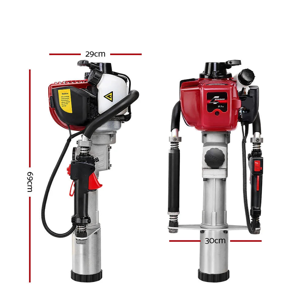 Petrol Post Driver Power Pile Hole Drive Picket Rammer