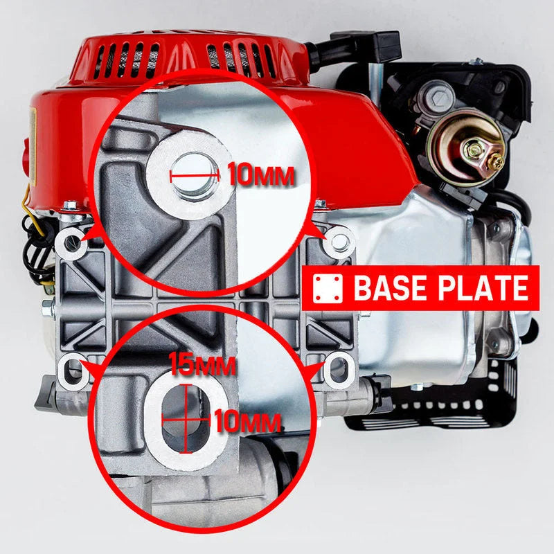 Petrol Stationary Engine Baumr-AG 6.5HP Motor 4-Stroke OHV