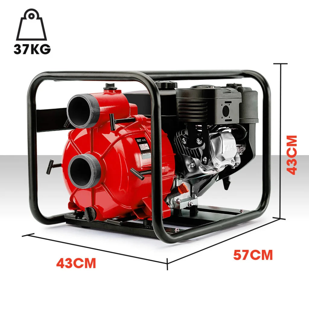 Petrol Trash Water Transfer Pump 8HP 3 Pressure