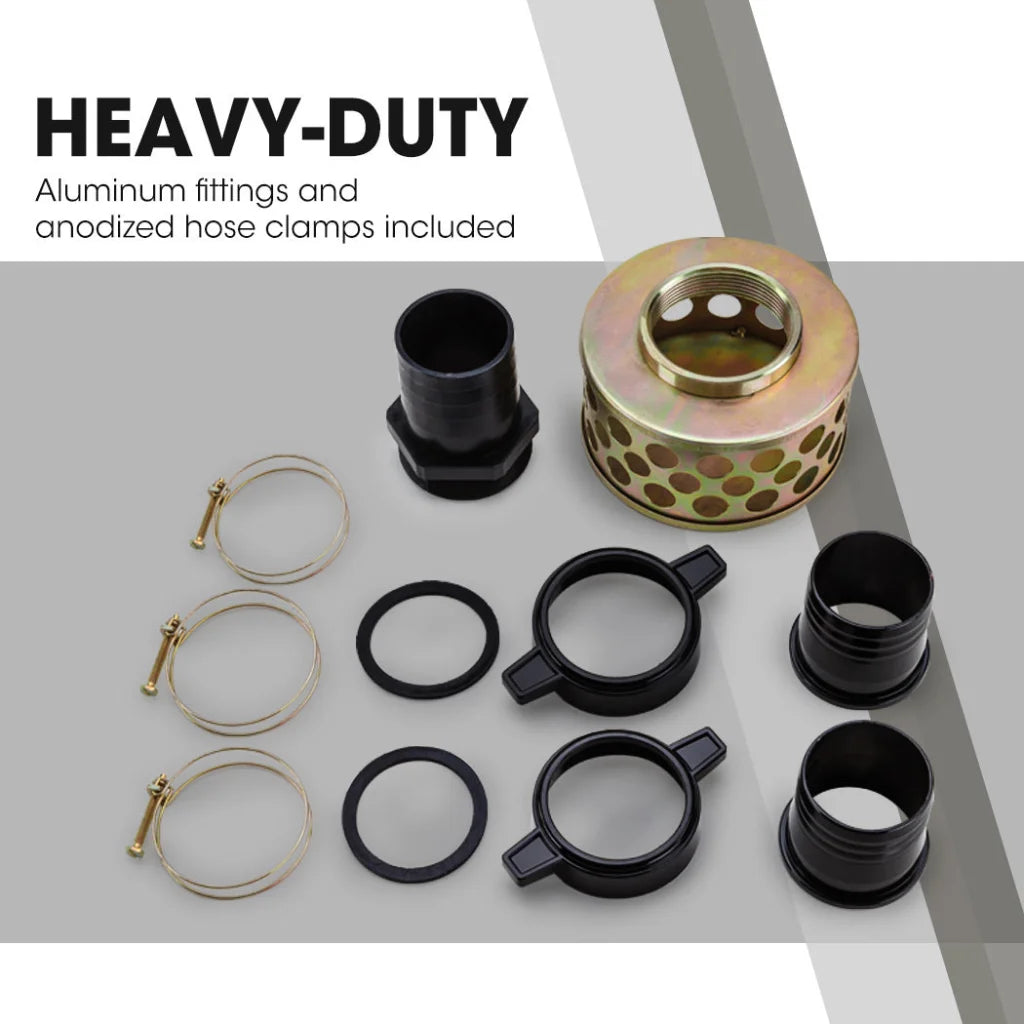 Petrol Trash Water Transfer Pump 8HP 3 Pressure