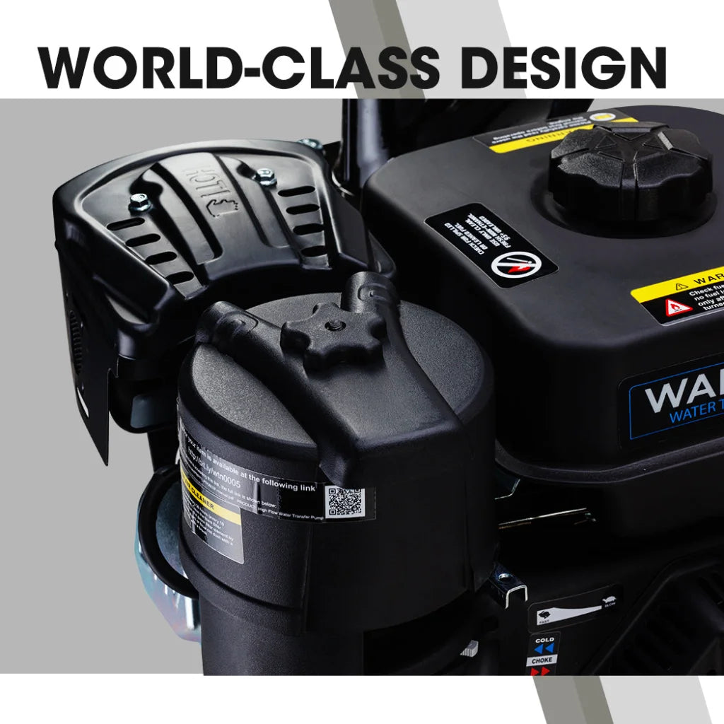 Petrol Trash Water Transfer Pump 8HP 3 Pressure