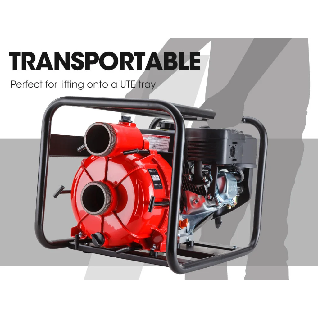 Petrol Trash Water Transfer Pump 8HP 3 Pressure