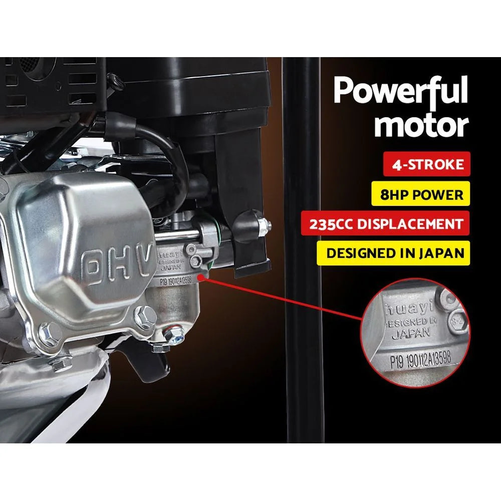 Petrol Water Pump 8HP 3’’ Garden Irrigation Transfer - Blue