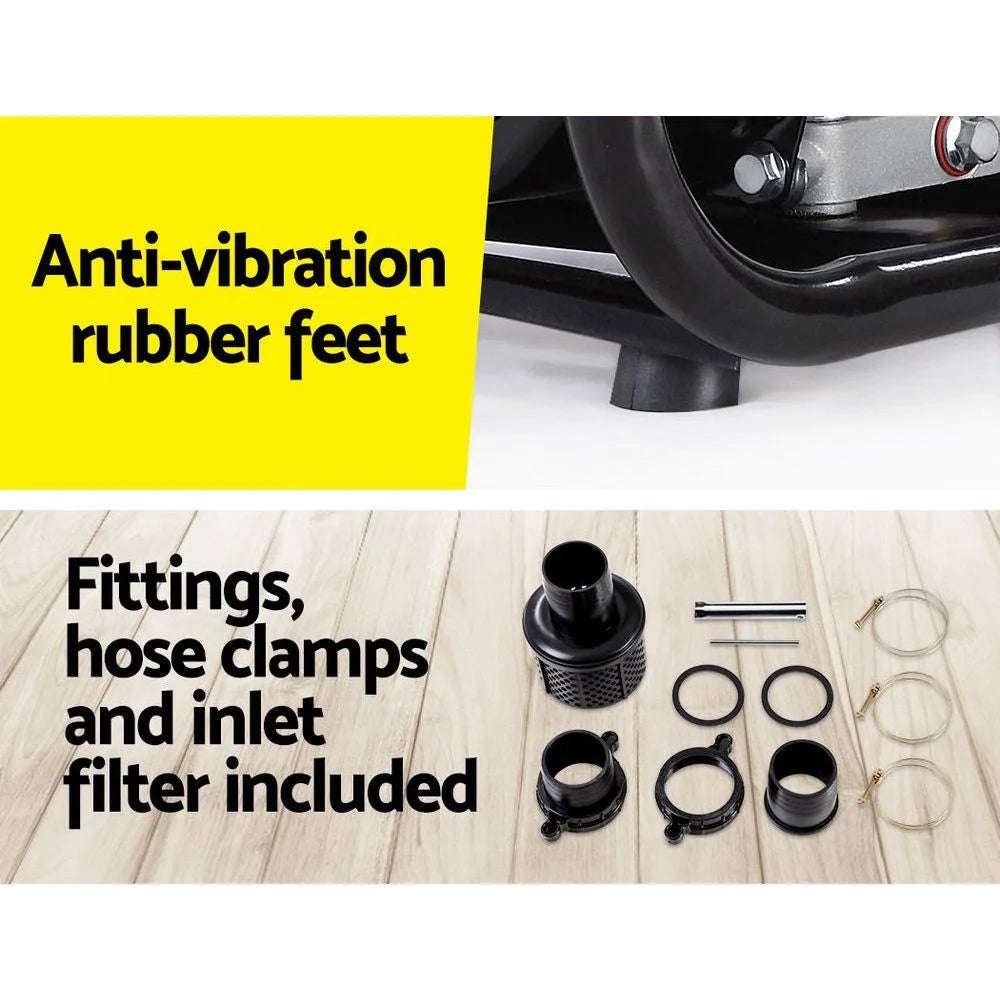 Petrol Water Pump 8HP 3’’ Garden Irrigation Transfer - Blue