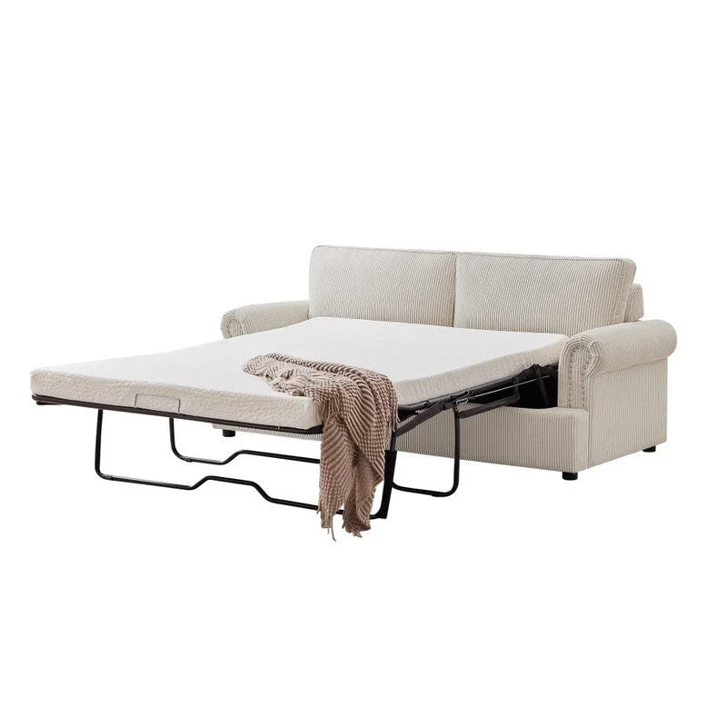 PHEBE 3 Seater Sofa bed with Separate Foam Mattress-