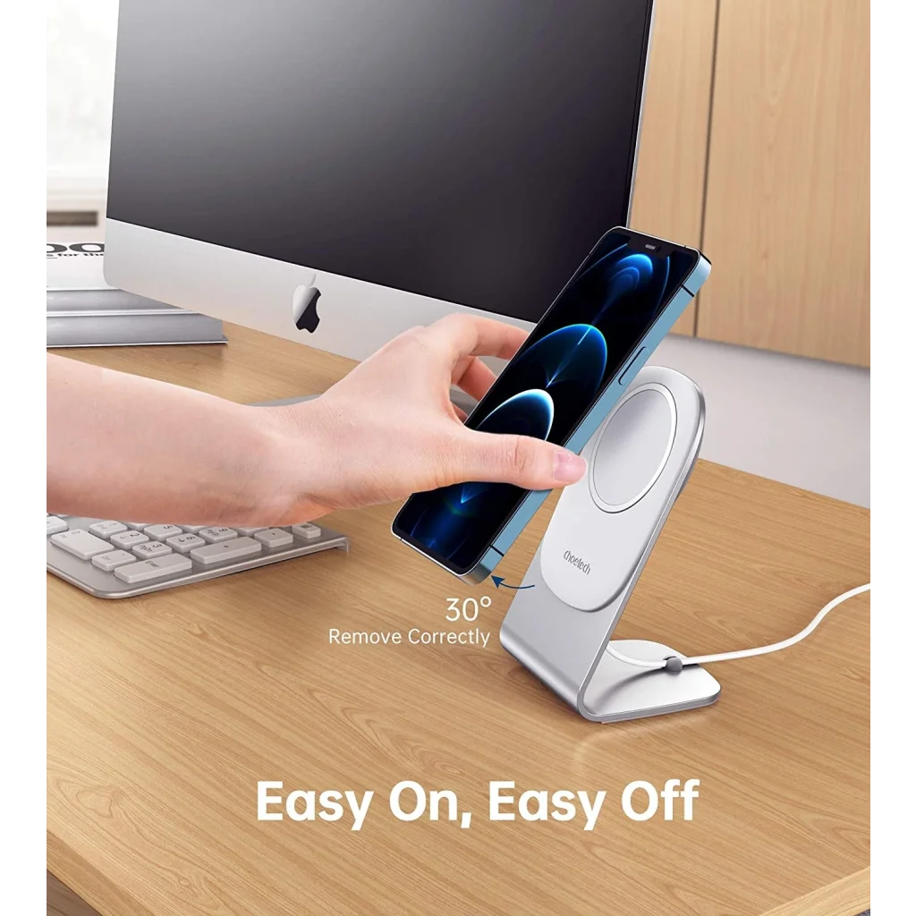 Phone Stand for MagSafe Charger Aluminum (Stand Only)