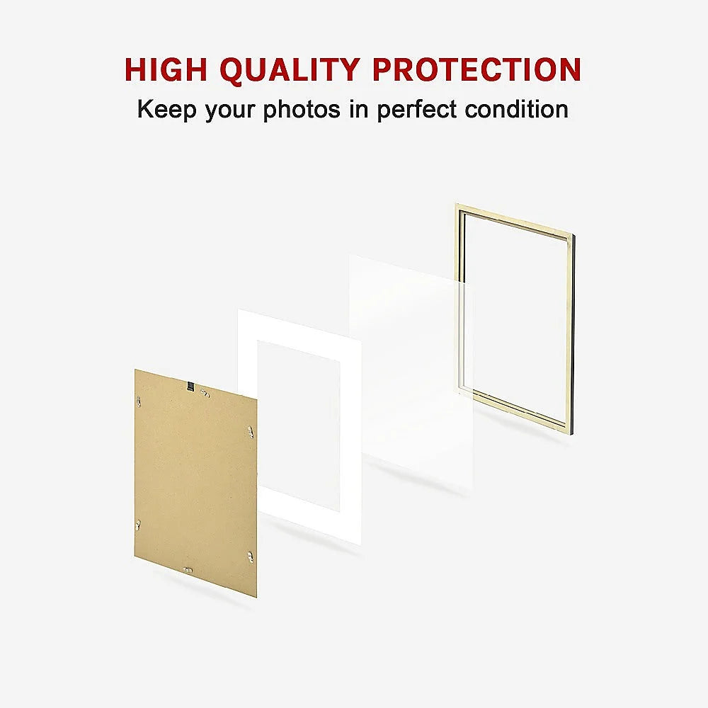 Photo Frames Set Collage Black A3 Wall Picture Home Decor