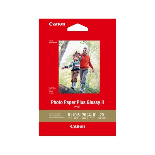 Photo Paper 20 Sheets 260 GSM Plus Glossy II CANON