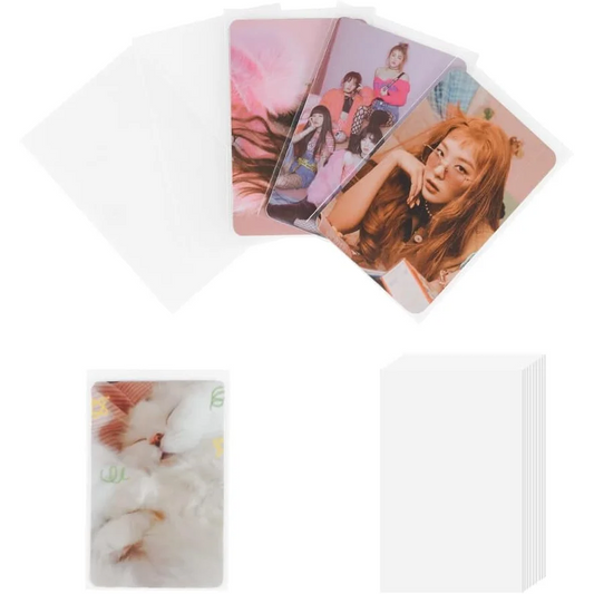 Photocard Sleeves 100 Packs