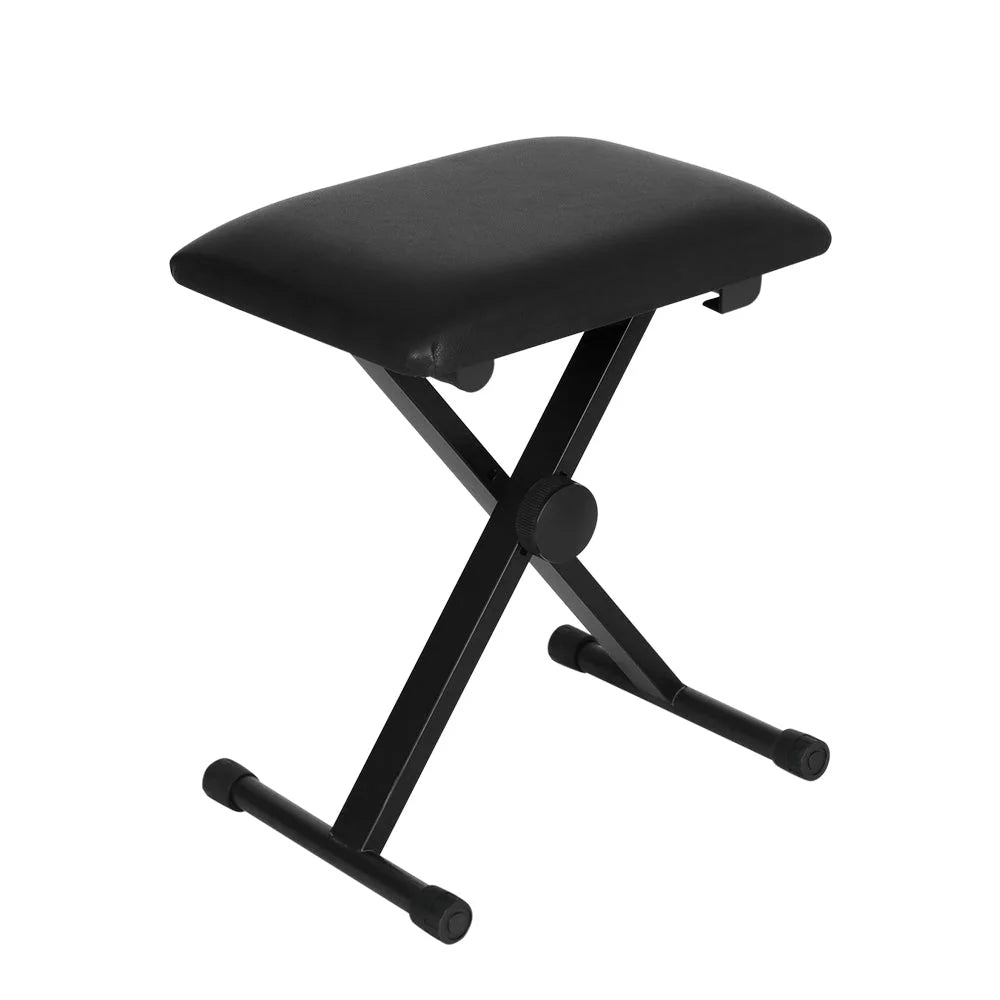 Piano Stool Adjustable Height Keyboard Seat Portable Bench