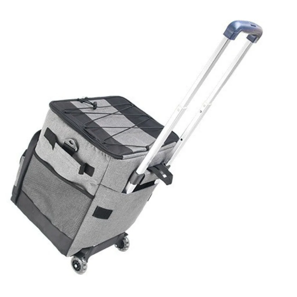 Picnic Cooler Bag Trolley 36L Thermally Insulated - Holds