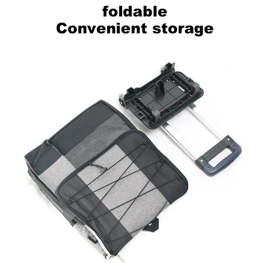 Picnic Cooler Bag Trolley 36L Thermally Insulated - Holds