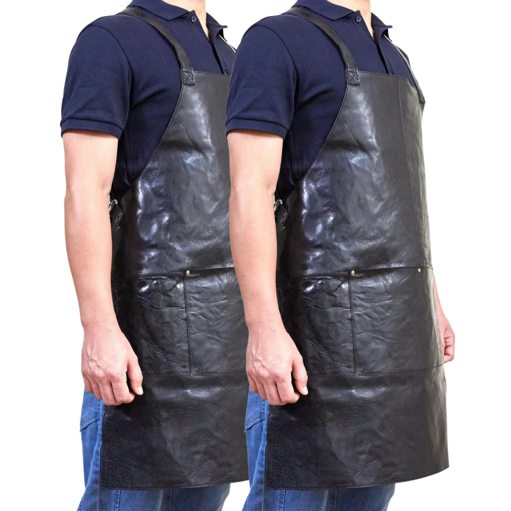 Pierre Cardin Professional Leather Apron Butcher Woodwork