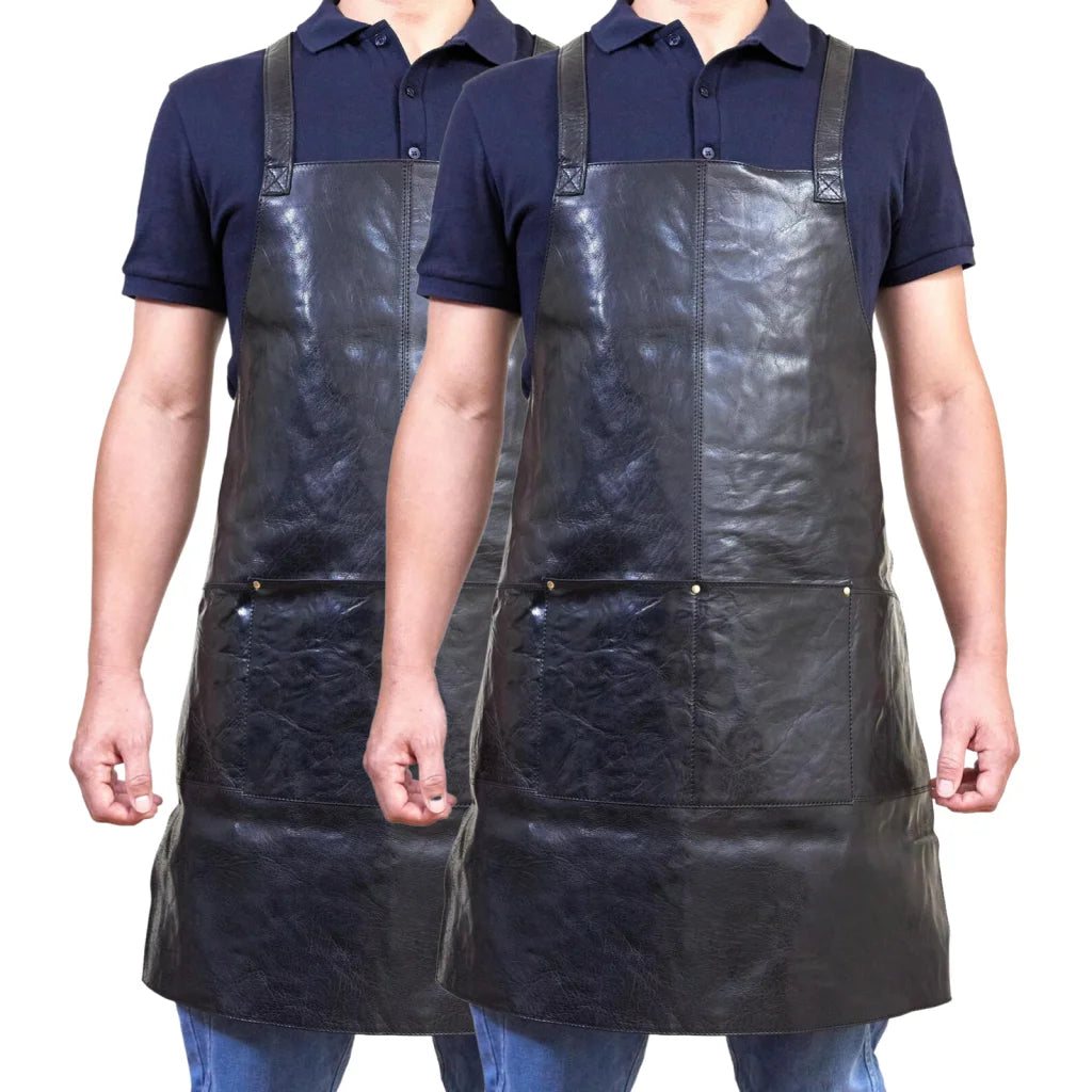 Pierre Cardin Professional Leather Apron Butcher Woodwork