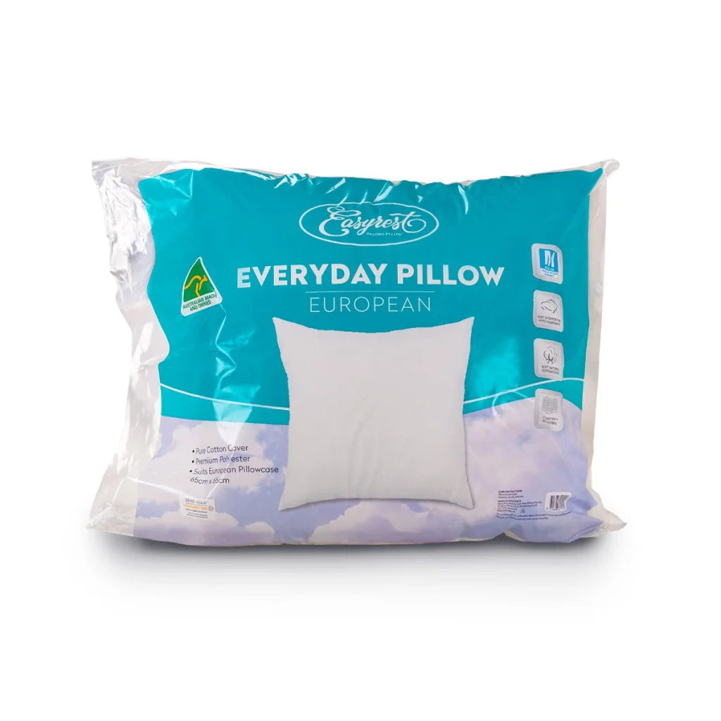 Pillow Easyrest Australian Made Everyday European - Home &