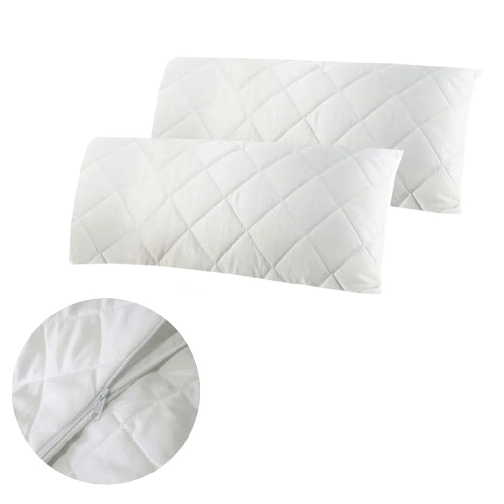 Pillow Protectors Easyrest Pair of King Quilted 52x92