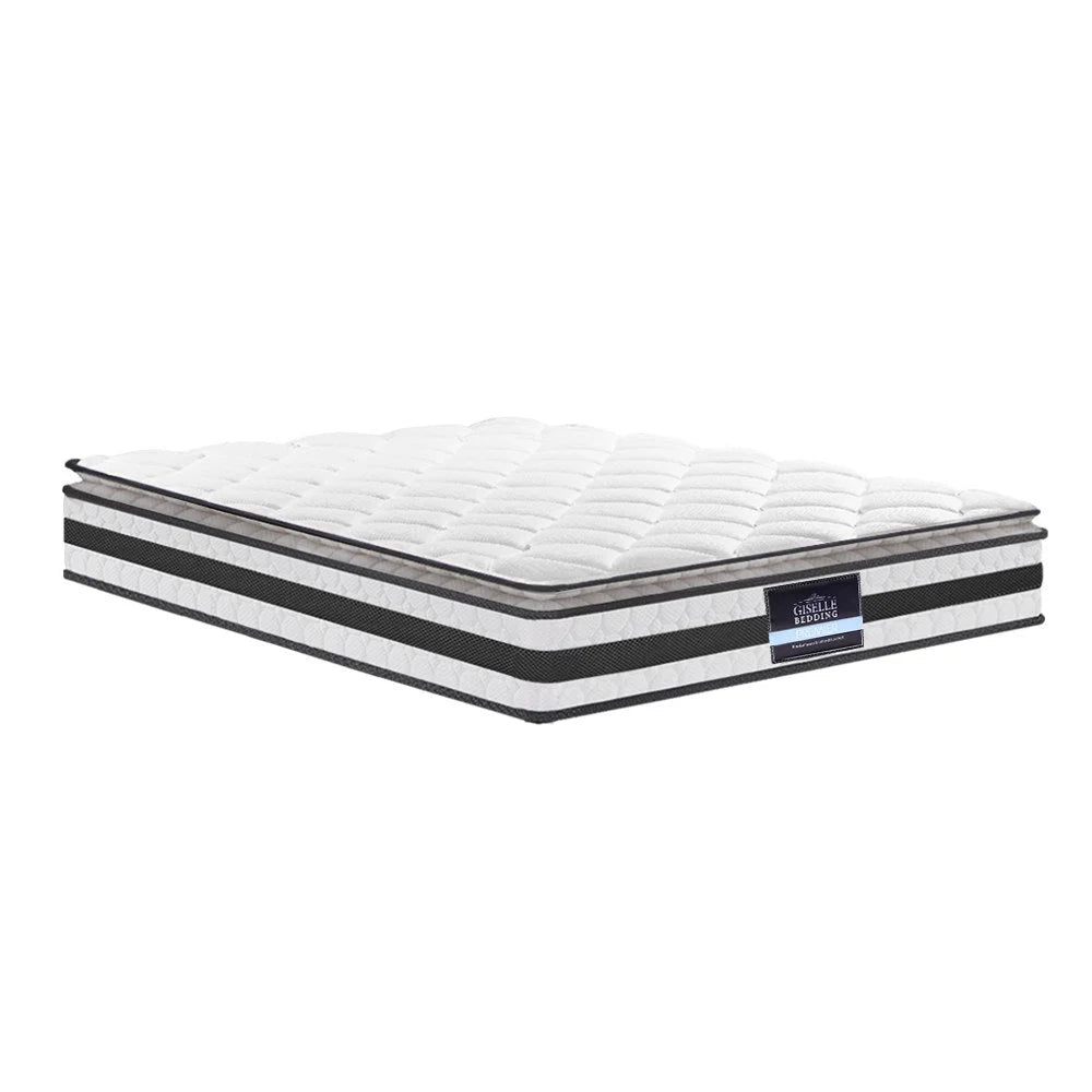 Pillow Top Spring Foam Mattress Double Size Bedding