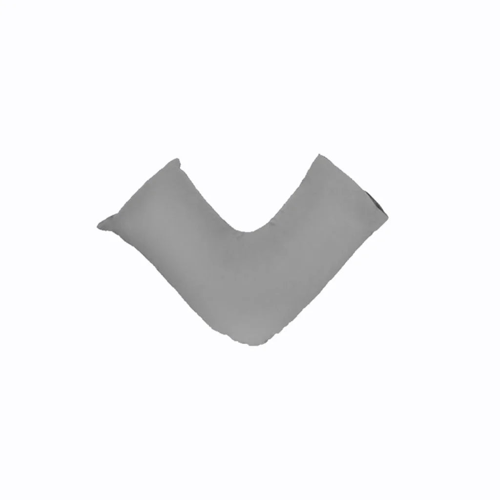 Pillowcase Easyrest 250TC Cotton V - Pewter - Home & Garden
