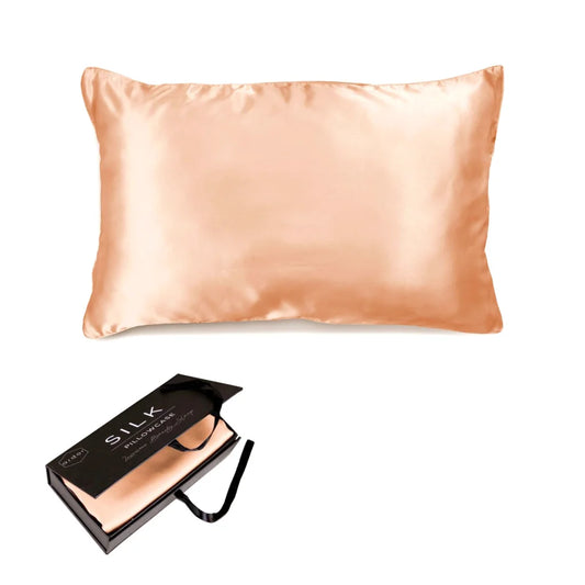 Pillowcase Mulberry Silk Standard Peach Spritz - Ardor