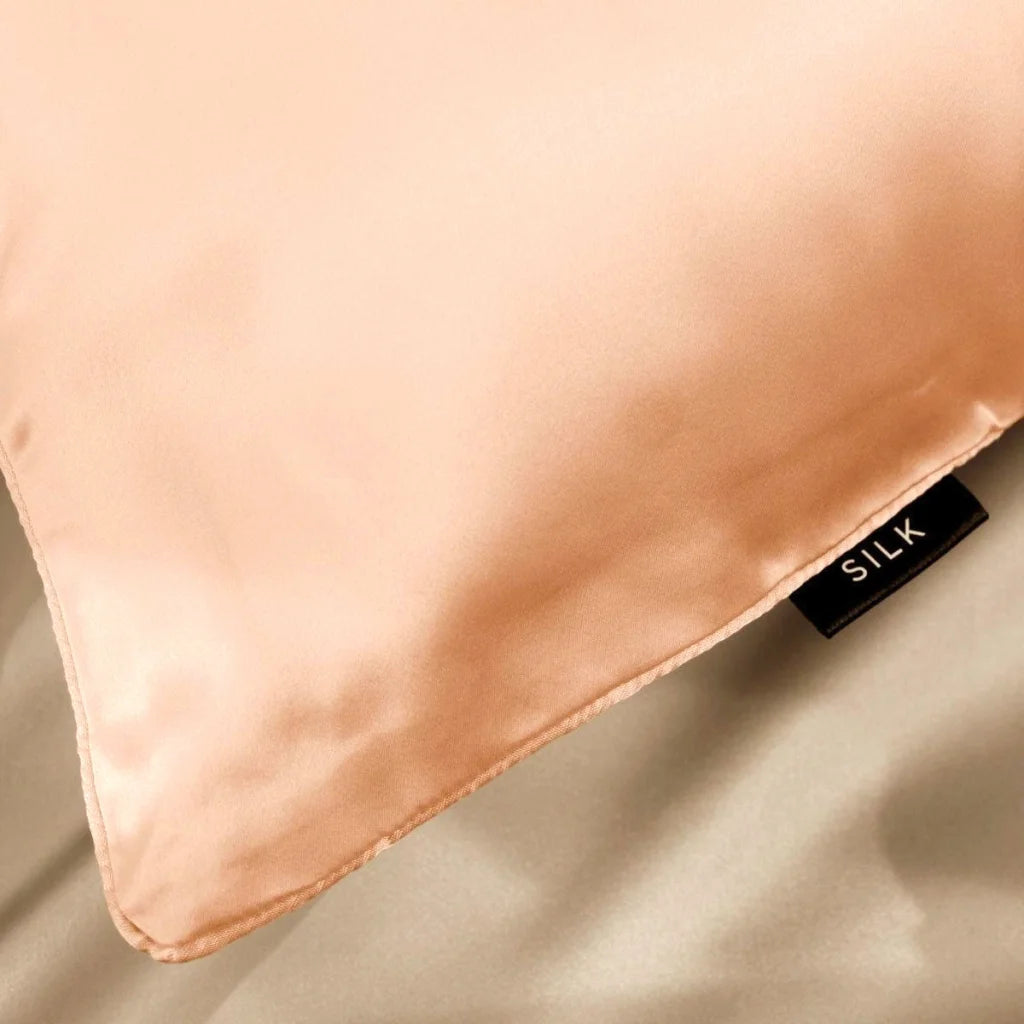 Pillowcase Mulberry Silk Standard Peach Spritz - Ardor