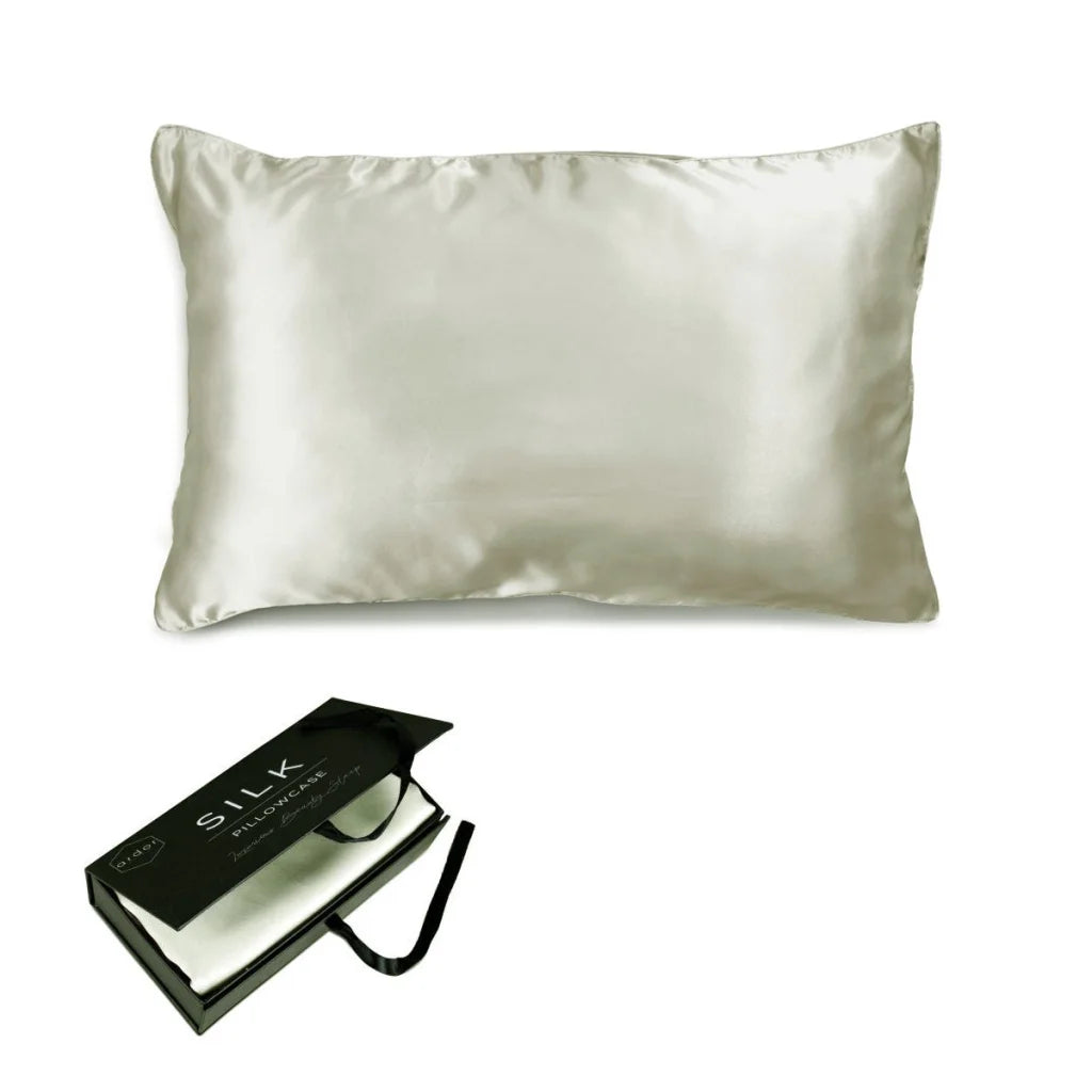 Pillowcase Mulberry Silk Standard Silver Nights - Ardor