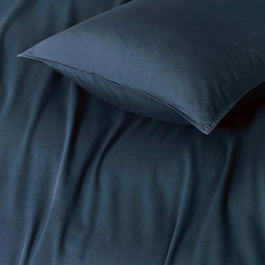 Pillowcase Set of 2 Vintage Washed 100% Cotton Luxurious