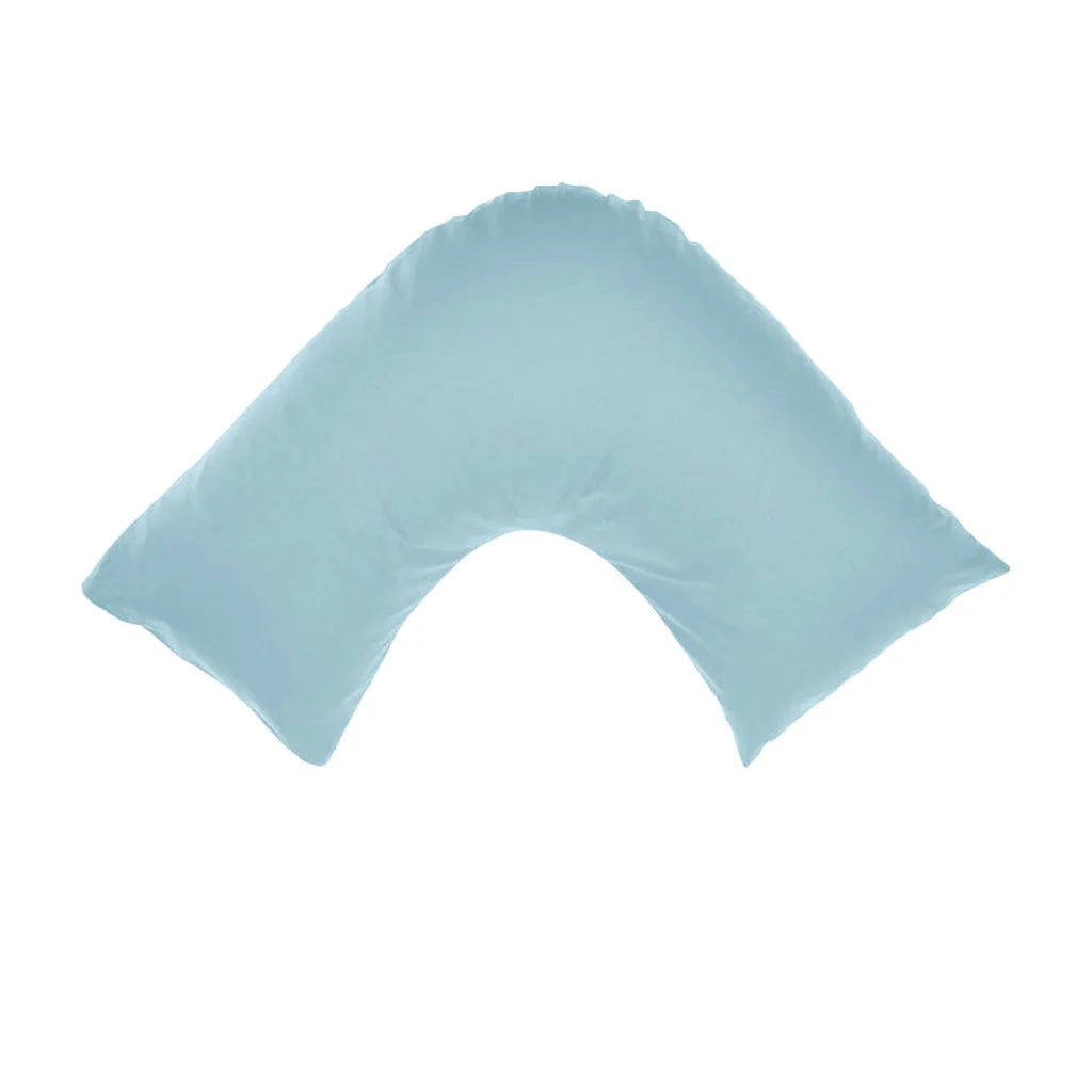 Pillowcase V Shape 300TC Cotton Denim - Home & Garden
