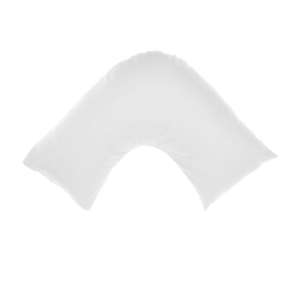 Pillowcase V Shape 300TC Cotton White - Home & Garden