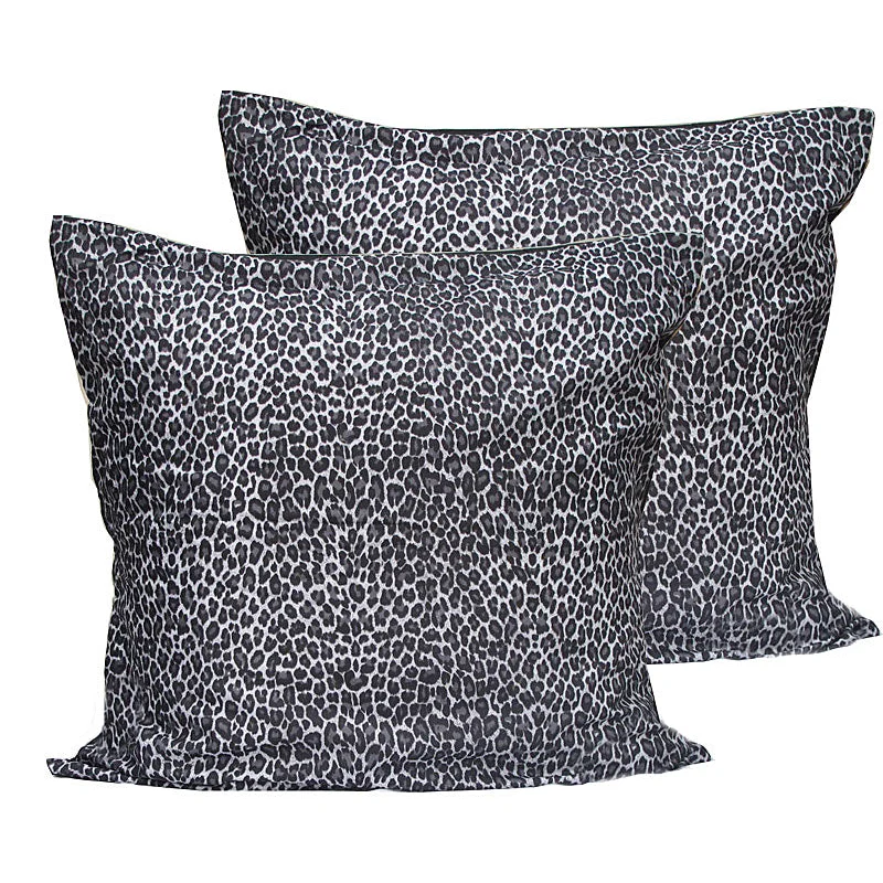 Pillowcases Accessorize 2-Piece Leopard European - Home &