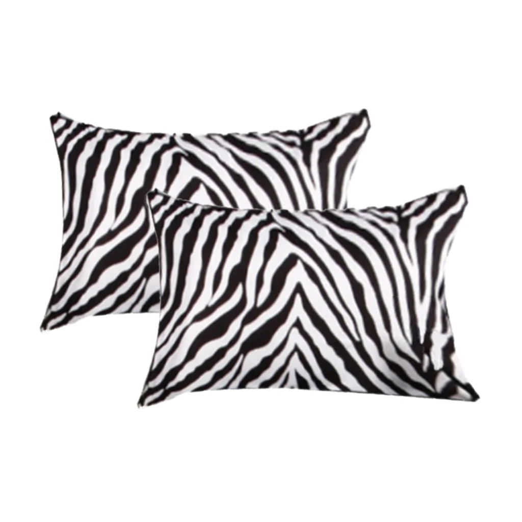 Pillowcases Accessorize 2-Piece Zebra Standard - Home &