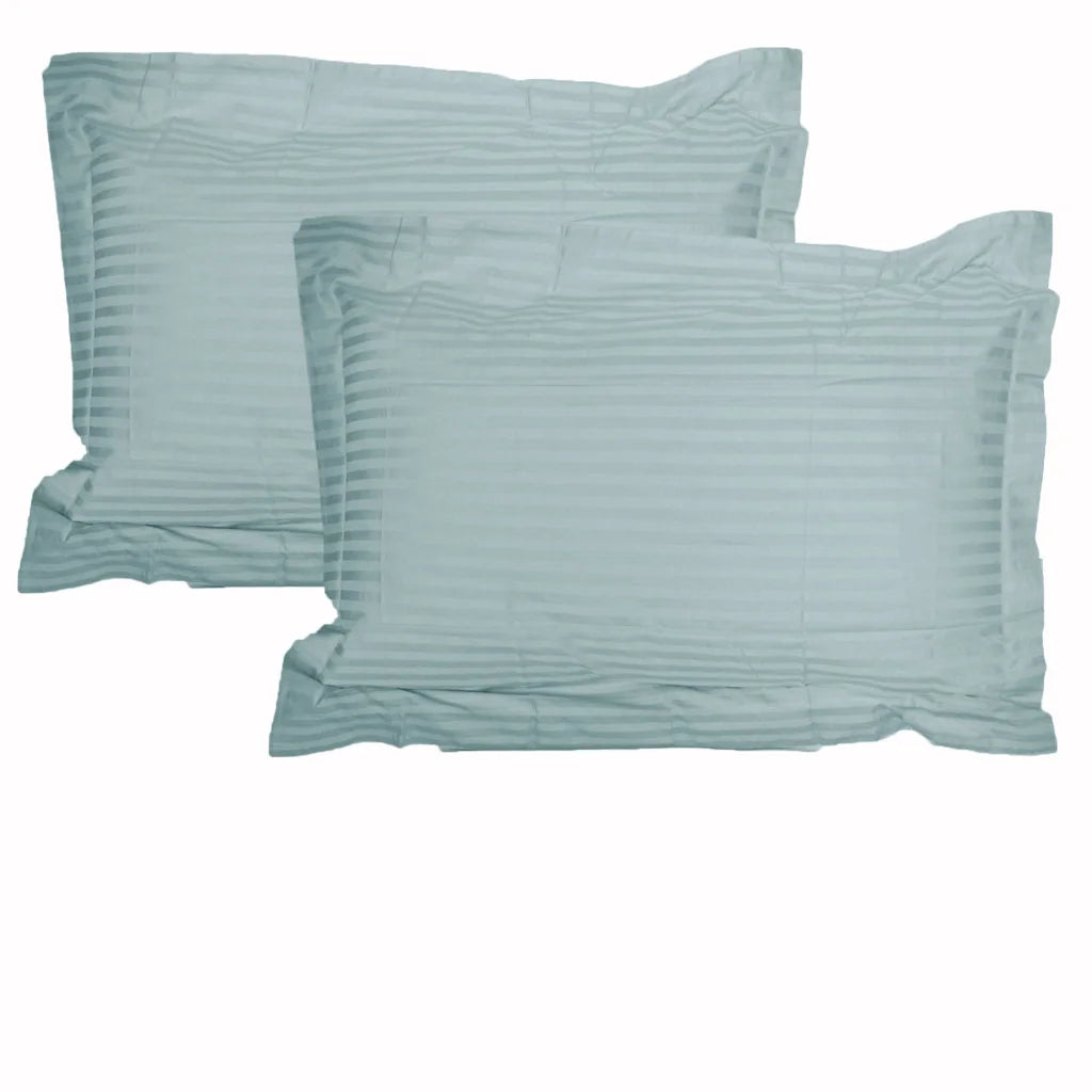 Pillowcases Accessorize 325TC Pair Stripe Jumbo/Queen