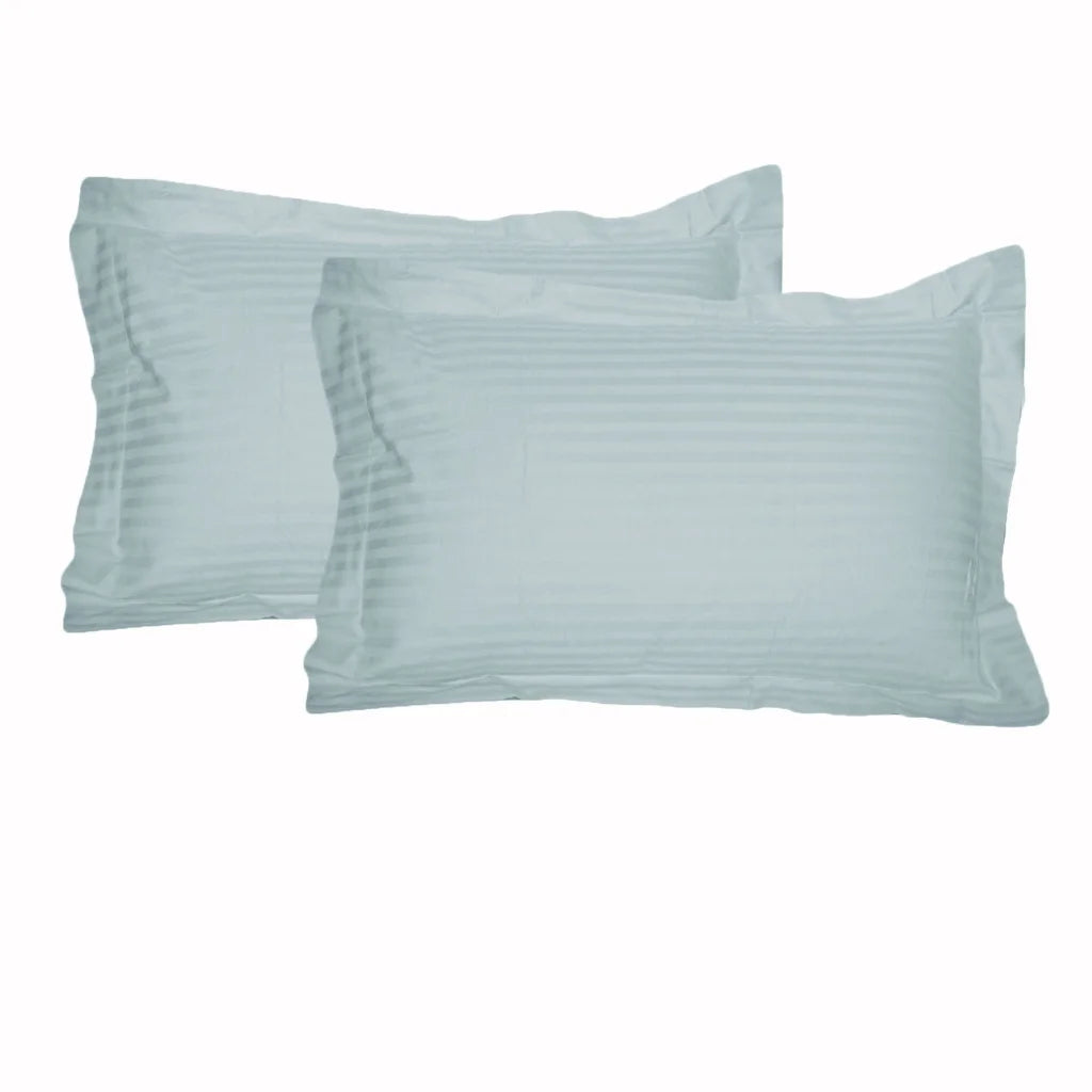 Pillowcases Accessorize 325TC Pair Tailored Standard - Blue