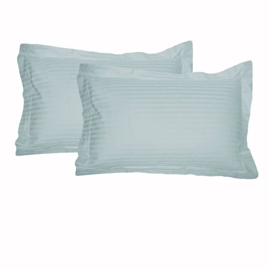 Pillowcases Accessorize 325TC Pair Tailored Standard - Blue