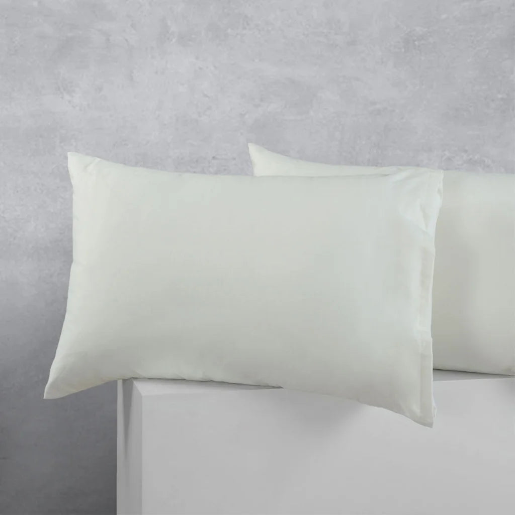Pillowcases Accessorize Pair of Cotton Polyester Standard
